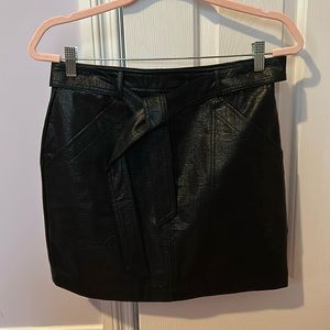 TjMaxx Leather Skirt